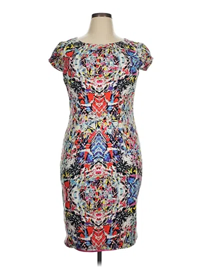 Pre-owned T Tahari Cocktail Dress In Red