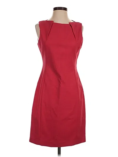 Pre-owned T Tahari Cocktail Dress In Red