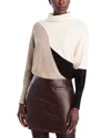 T Tahari Color Blocked Dolman Sleeve Sweater