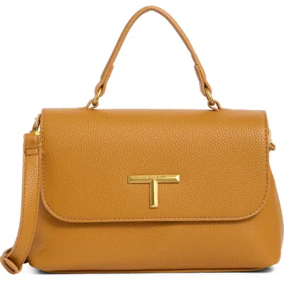 T Tahari Cortlandt Satchel In Brown