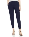 T Tahari Crepe Pull On Pants In Navy