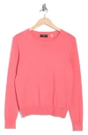 T Tahari Crewneck Sweater In Pink