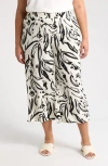 T Tahari Crop Wide Leg Palazzo Pants In White