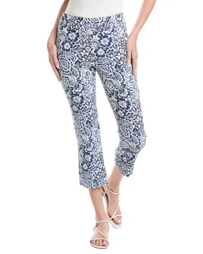T Tahari Cropped Pant In Blue