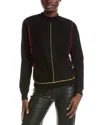T Tahari Dolman Sleeve Sweater In Black