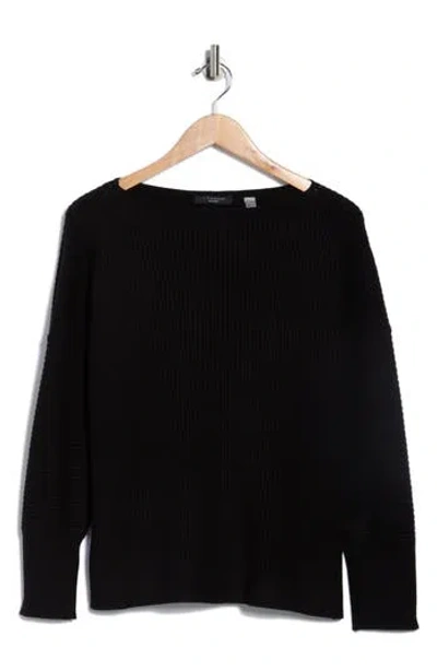 T Tahari Dolman Sleeve Sweater In Black
