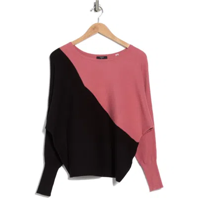 T Tahari Dolman Sleeve Sweater In Black