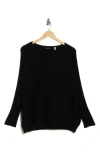 T Tahari Dolman Sleeve Sweater In Black