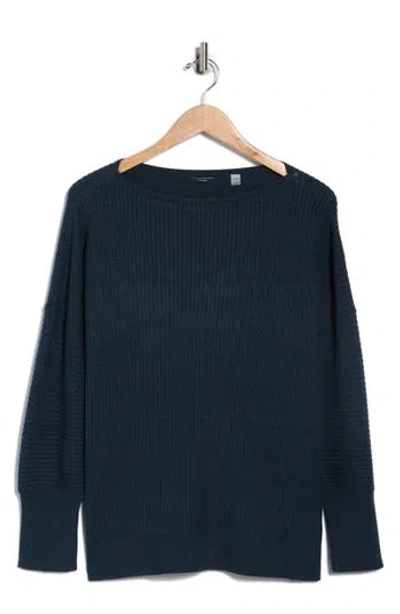 T Tahari Dolman Sleeve Sweater In Blue
