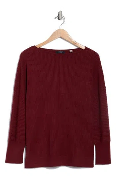 T Tahari Dolman Sleeve Sweater In Brown