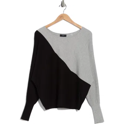 T Tahari Dolman Sleeve Sweater In Gray