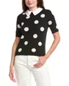 T Tahari Dot Polo Shirt In Multi
