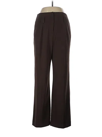Pre-owned T Tahari Dress Pants In Brown