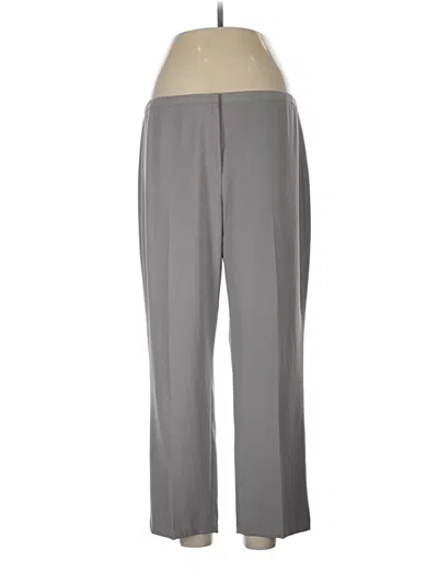 Pre-owned T Tahari Dress Pants In Gray