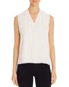 T Tahari Edie Sleeveless V-neck Top - Exclusive In Blush