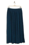 T Tahari Everyday Pull-on Skirt In Dark Teal
