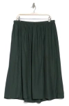 T Tahari Everyday Pull-on Skirt In Jungle Green