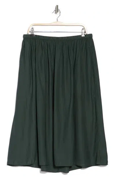 T Tahari Everyday Pull-on Skirt In Jungle Green