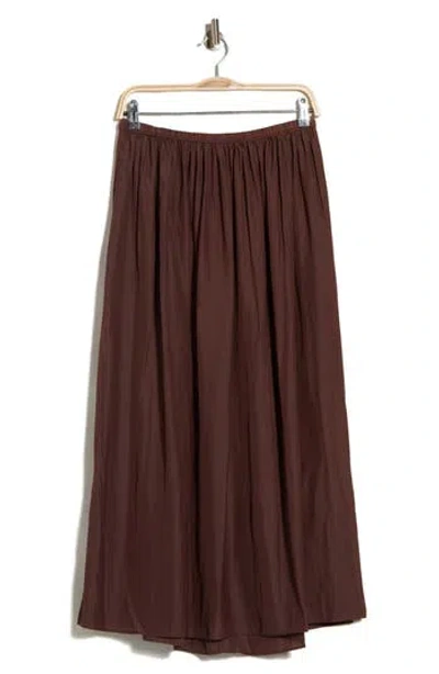 T Tahari Everyday Pull-on Skirt In Brown