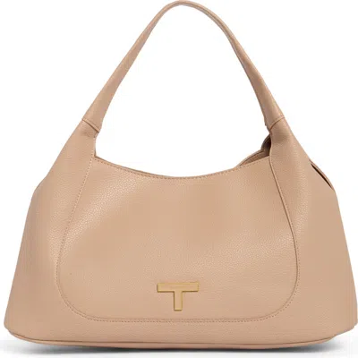 T Tahari Evonne Shoulder Bag With Pouch In Sand