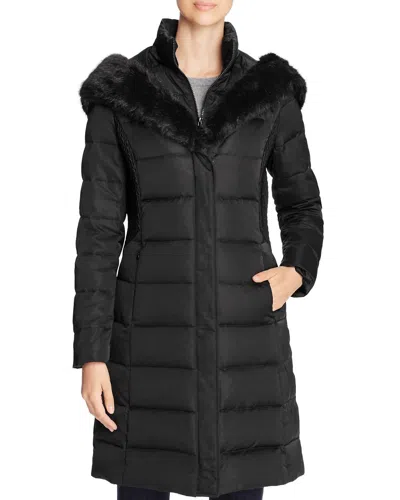 T Tahari Felicity Puffer Coat In Black