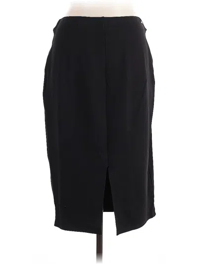 Pre-owned T Tahari Formal Skirt In Black