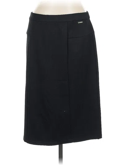 Pre-owned T Tahari Formal Skirt In Black