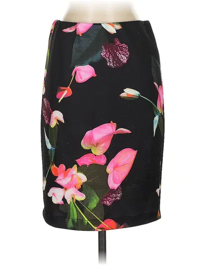 Pre-owned T Tahari Formal Skirt In Black