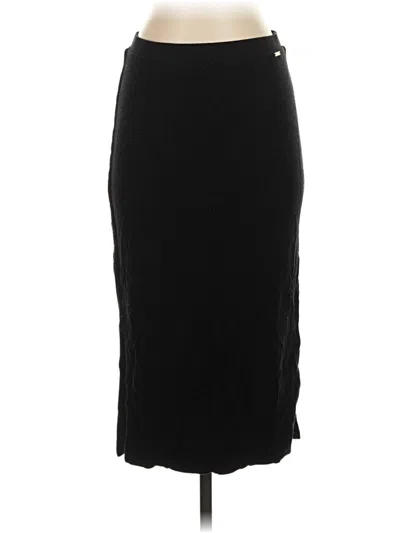 Pre-owned T Tahari Formal Skirt In Black