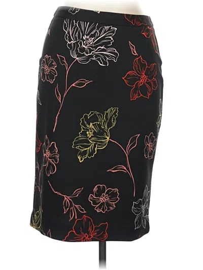 Pre-owned T Tahari Formal Skirt In Black