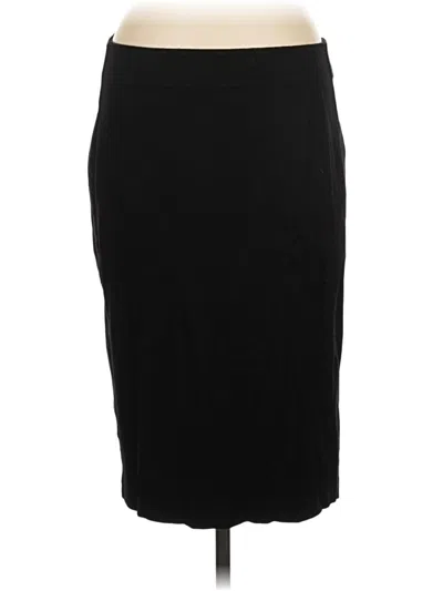 Pre-owned T Tahari Formal Skirt In Black