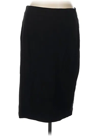 Pre-owned T Tahari Formal Skirt In Black