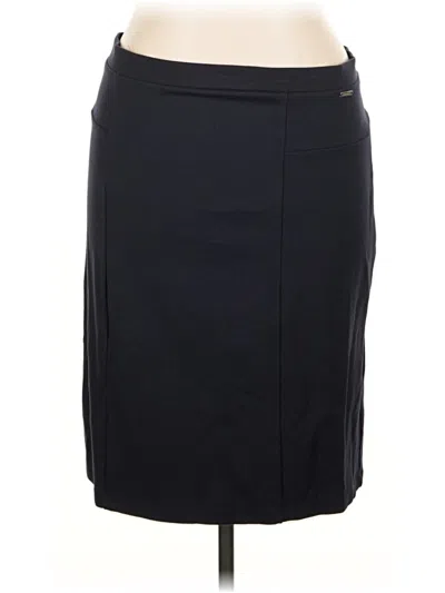 Pre-owned T Tahari Formal Skirt In Black