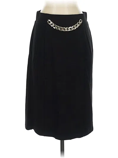 Pre-owned T Tahari Formal Skirt In Black