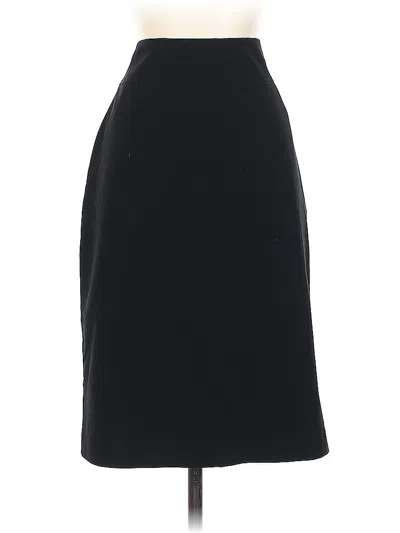 Pre-owned T Tahari Formal Skirt In Black