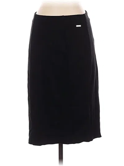 Pre-owned T Tahari Formal Skirt In Black