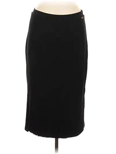 Pre-owned T Tahari Formal Skirt In Black