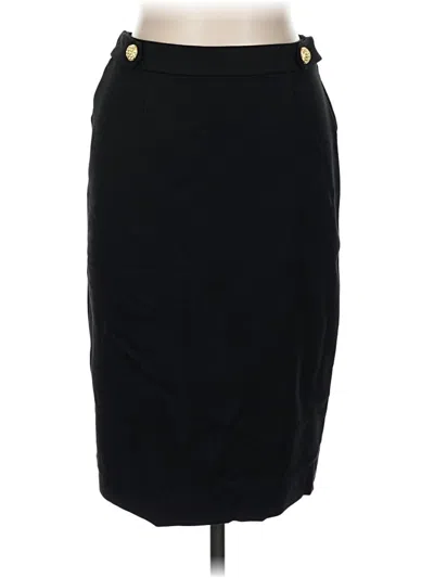 Pre-owned T Tahari Formal Skirt In Black
