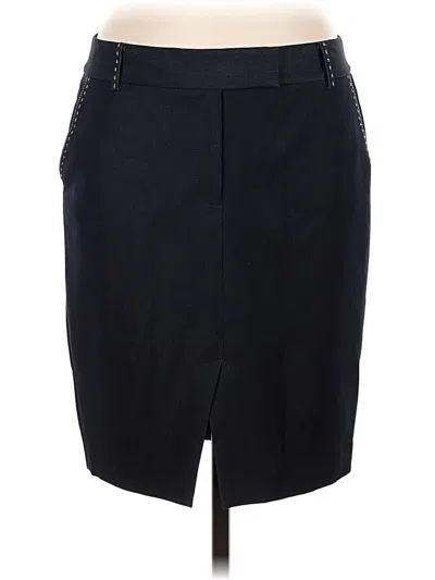 Pre-owned T Tahari Formal Skirt In Black