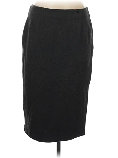 Pre-owned T Tahari Formal Skirt In Black