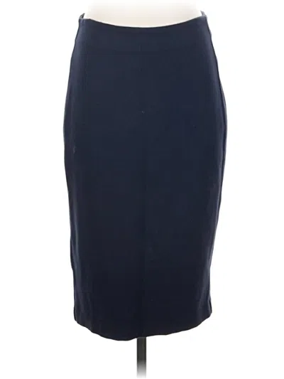 Pre-owned T Tahari Formal Skirt In Blue
