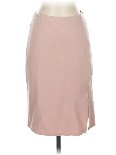 Pre-owned T Tahari Formal Skirt In Brown