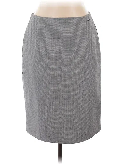 T Tahari Formal Skirt In Gray