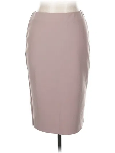 Pre-owned T Tahari Formal Skirt In Gray