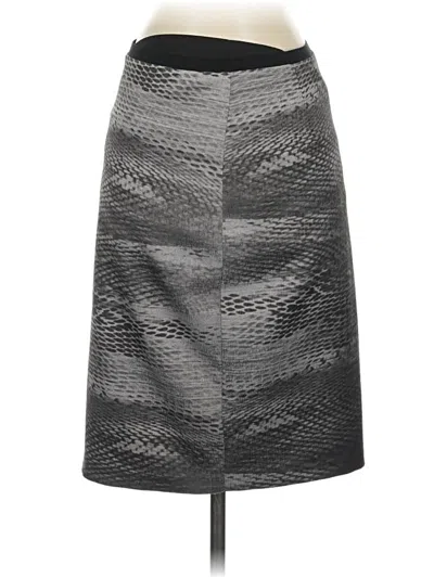 Pre-owned T Tahari Formal Skirt In Gray