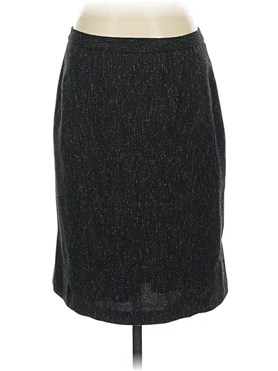 Pre-owned T Tahari Formal Skirt In Gray