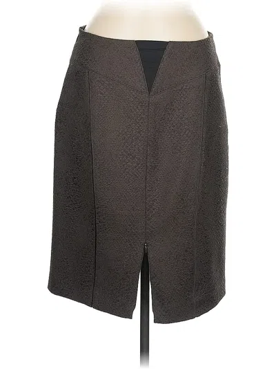 Pre-owned T Tahari Formal Skirt In Green