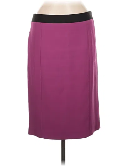Pre-owned T Tahari Formal Skirt In Purple