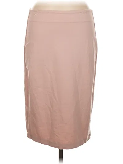 Pre-owned T Tahari Formal Skirt In Tan