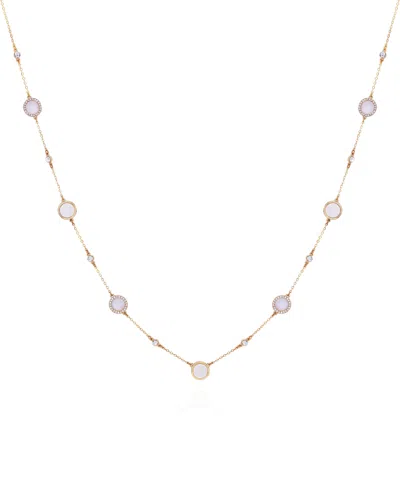 T Tahari Gold-tone Long Statement Necklace, 36" + 3" Extender